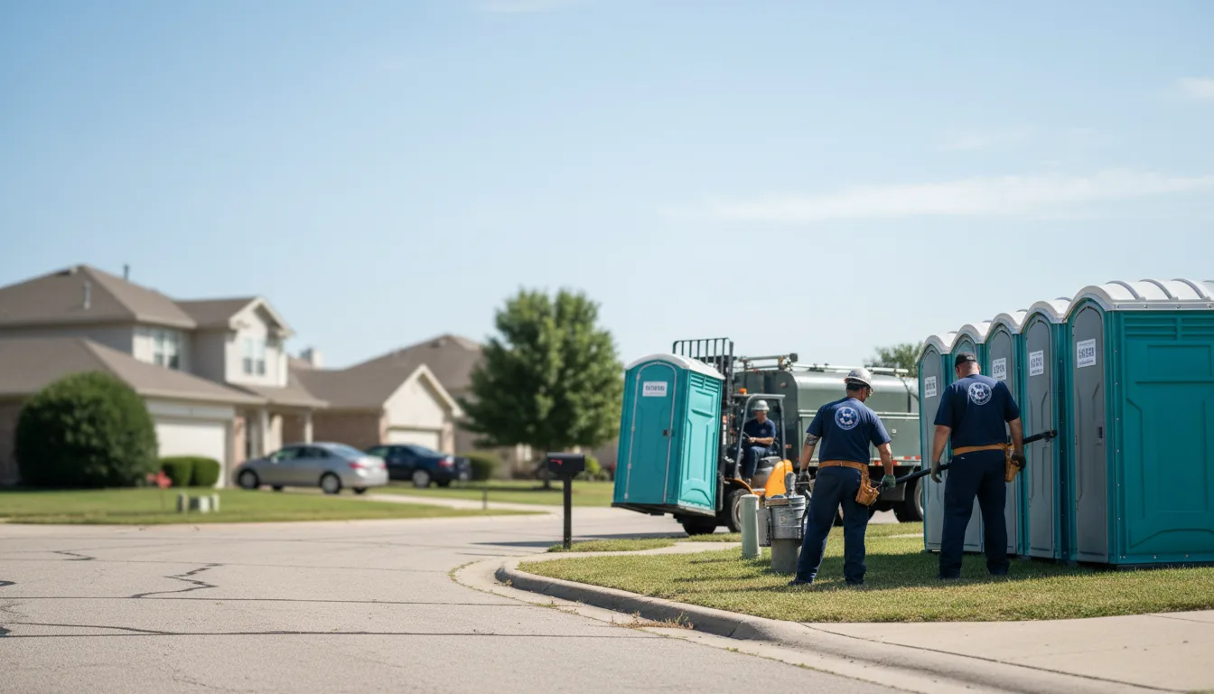 Porta Potty Rental in West Milford, NJ near me